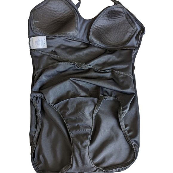 Land's End Tummy Control Sweetheart Surplice one piece Adjustable swimsuit sz 6 - Picture 8 of 8